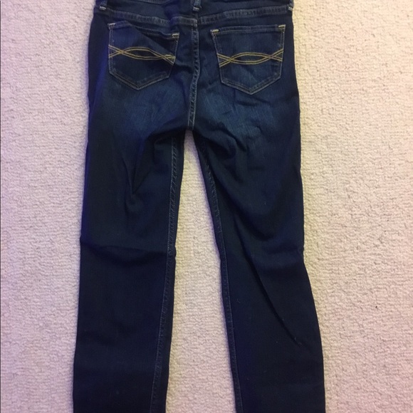 Abercrombie Kids Super Skinny Dark Wash Jeans - Picture 3 of 3
